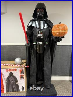 Disney 7 ft Animated LED Darth Vader Holiday Animatronics