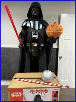 Disney 7 ft Animated LED Darth Vader Holiday Animatronics