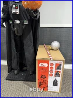 Disney 7 ft Animated LED Darth Vader Holiday Animatronics