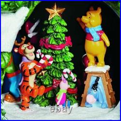 Disney Animated 17.5 Christmas Tree with LED Lights and Music Xmas Decorations