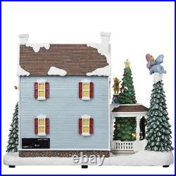 Disney Animated Holiday House With Lights & Music Christmas 2022 New Sealed