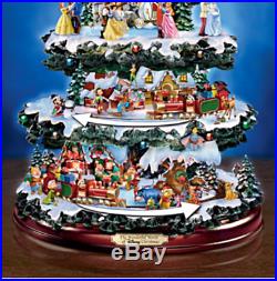 Disney Animated Tabletop Christmas Tree Table Centerpiece Decoration Home Decor