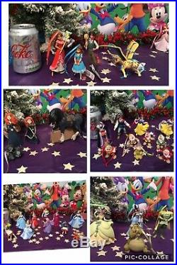Disney Bullyland Figure Complete Stunning Christmas Tree 150 +Decorations