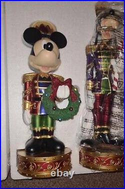 Disney Christmas 15 Mickey & Goofy Nutcracker Musical LED Light Up Decorations