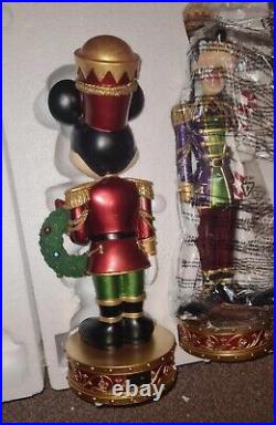 Disney Christmas 15 Mickey & Goofy Nutcracker Musical LED Light Up Decorations