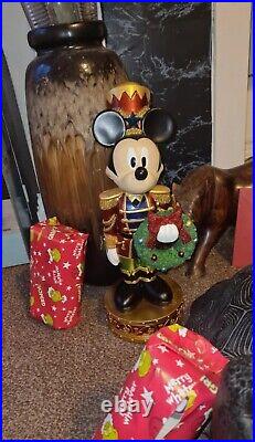 Disney Christmas 15 Mickey & Goofy Nutcracker Musical LED Light Up Decorations