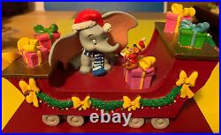 Disney Christmas Stocking Hanger/Holder Train Dumbo & Timothy