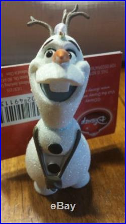 Disney Frozen SPARKLING ELSA OLAF ANNA Christmas Tree Ornaments Set NEW WithTAGS