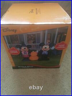 Disney Halloween Decorations Mickey Minnie Mouse Inflatable Outdoor Airblown NEW