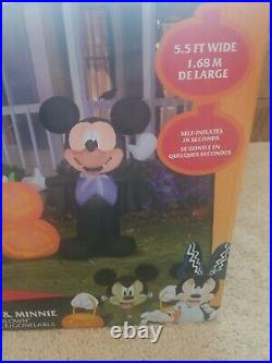 Disney Halloween Decorations Mickey Minnie Mouse Inflatable Outdoor Airblown NEW