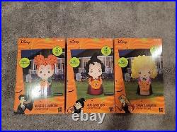 Disney Hocus Pocus 5′ Winifred Sarah Mary Sanderson Sisters Inflatables Set of 3