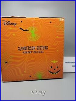 Disney Hocus Pocus Sanderson Sisters 4.5ft Air Blown Halloween Inflatable