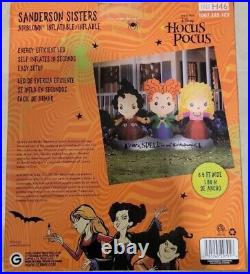 Disney Hocus Pocus Sanderson Sisters Halloween Inflatable 6.5 ft