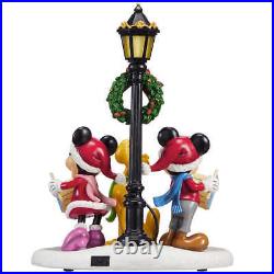 Disney Holiday Carolers with Lights Christmas Music Mickey, MInnie, Pluto