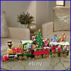 Disney Holiday Train With Lights And Music Tabletop Decoration 1601273 Niob