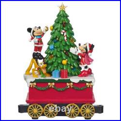 Disney Holiday Train With Lights And Music Tabletop Decoration 1601273 Niob