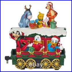 Disney Holiday Train With Lights And Music Tabletop Decoration 1601273 Niob