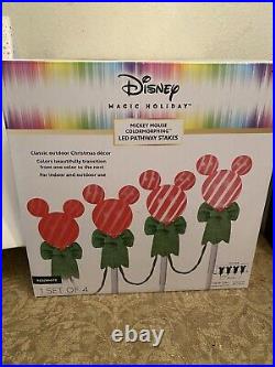 Disney Magic Holiday Mickey Mouse Color Morphing LED Lights