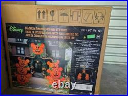 Disney Mickey Mouse 9 ft Halloween Pumpkin Arch LED Illuminated Outdoor