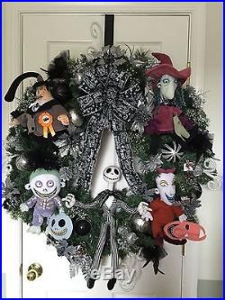 Disney Nightmare Before Christmas/Holiday Wreath