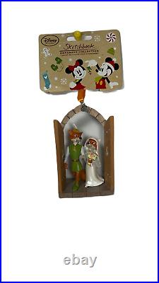 Disney Ornament Toy Story Edna Robin Hood Mouse Detective Shoe Mulan Jessica
