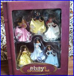 Disney Ornaments Princess Aurora, Snow White, Ariel, Belle, Jasmine, Cinderella