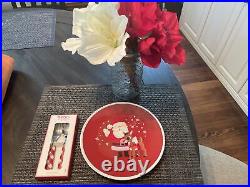 Disney Pottery Barn Rudolph holiday Christmas Santa PLATE +Cup party Kid SET 8 z Disney Pottery Barn Rudolph holiday Christmas Santa PLATE +Cup party Kid SET 8 z