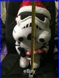 Disney Star Wars Storm Trooper Christmas Porch Greeter 24 Holiday Decor New