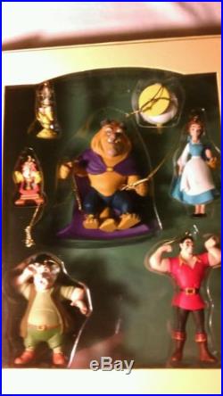 Disney Storybook Ornament Set Beauty and The Beast