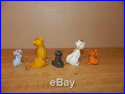 Disney The Aristocats Christmas Collection Ornament Set Lot Ornaments