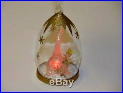 Disney Tinker Bell Light up Christmas Ornament Bauble, rare N1911