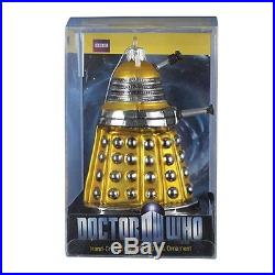 Doctor Who Kurt Adler Yellow Dalek Figural Ornament 5-inch