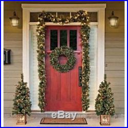 Door Christmas Decoration 5 Piece Holiday Entryway Set