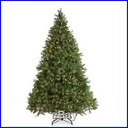 Downswept Douglas Fir Medium Pre-lit Christmas Tree, 10 ft. Clear Pre-lit