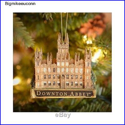 Downton Abbey Castle Ornament Christmas Holiday London Lights Tree Decoration