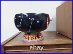 Dpt 56 Google-Eye Halloween Spider Bowl 91783 9 Wide x 7 Tall VGUC MISSING LEG