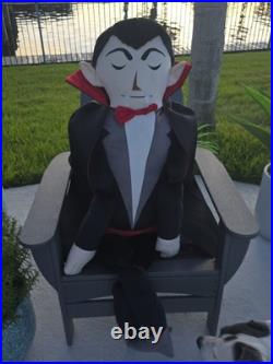Dracula Lifesize 5ft Body Pillow Isaac Mizrahi IMNYC 60×30 Halloween decoration