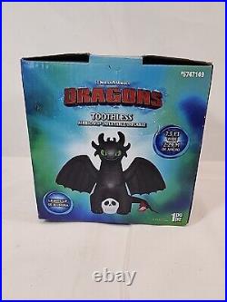 Dreamworks TOOTHLESS How To Train Your Dragon Halloween 7.5' Airblown Inflatable