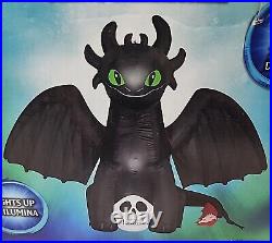 Dreamworks TOOTHLESS How To Train Your Dragon Halloween 7.5' Airblown Inflatable