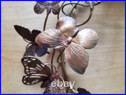 Dresden Petite Copper Butterfly Butterflies Insect Dragonfly Whimsical Wreath