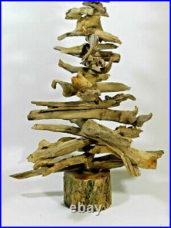 Driftwood Christmas Tree Nautical Decor 38 Tall