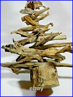 Driftwood Christmas Tree Nautical Decor 38 Tall