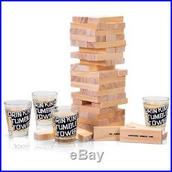 Drinking Shot Jenga Tower Drinks Game Adult Hen Stag Do Party Bar Club Pub