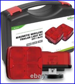 Durable Magnetic Wireless Trailer Lights Rechargeable LED, Shockproof Design