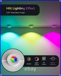 EDISHINE 60ft Permanent Outdoor Lights, 40 LED Eave Light with App/Remote, IP67 EDISHINE 60ft Permanent Outdoor Lights, 40 LED Eave Light with App/Remote, IP67