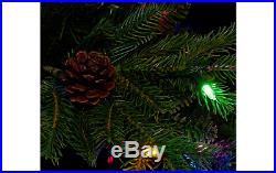ED On Air Santa's Best 7.5' Rustic Spruce Tree by Ellen DeGeneres H209427