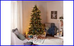 ED On Air Santa's Best 7.5' Rustic Spruce Tree by Ellen DeGeneres H209427