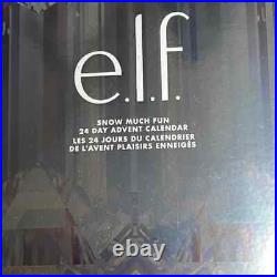 E. L. F. Mystery snow Much Fun 24 day advent calendar makeup gift Set NWT