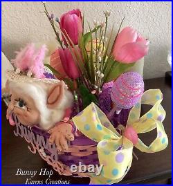 Easter Basket Peek-A-Boo soft sculpt elf
