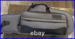 Easter EXA-21 Alto Sax E Flat Sophomore Beginner Brass Full Kit Case Stand& EUC